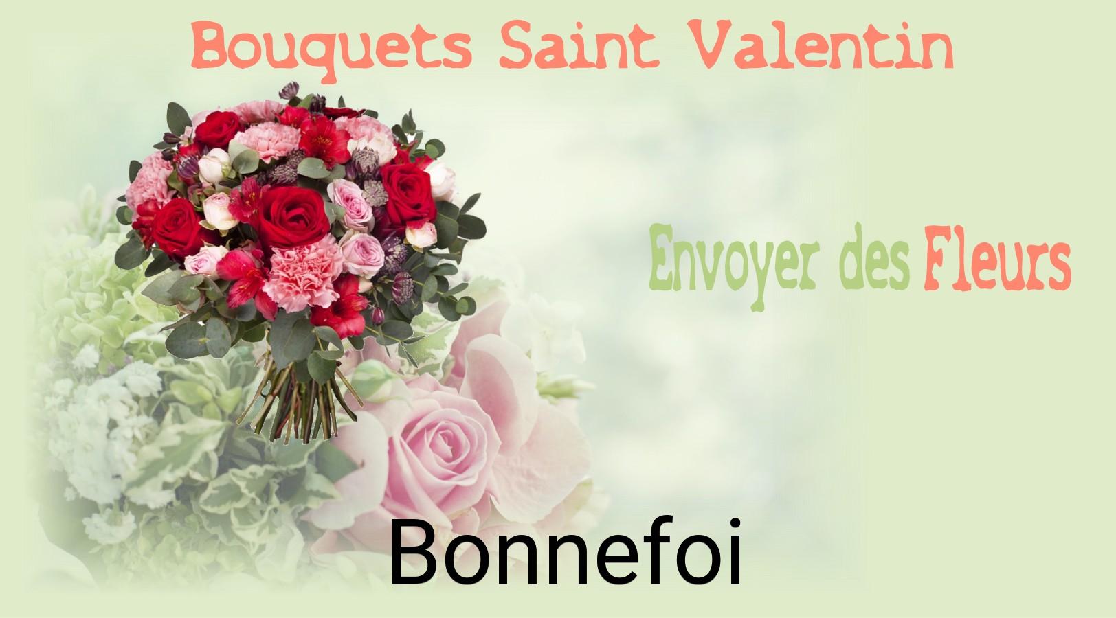 Roses de Saint-Valentin livrées à Bonnefoi